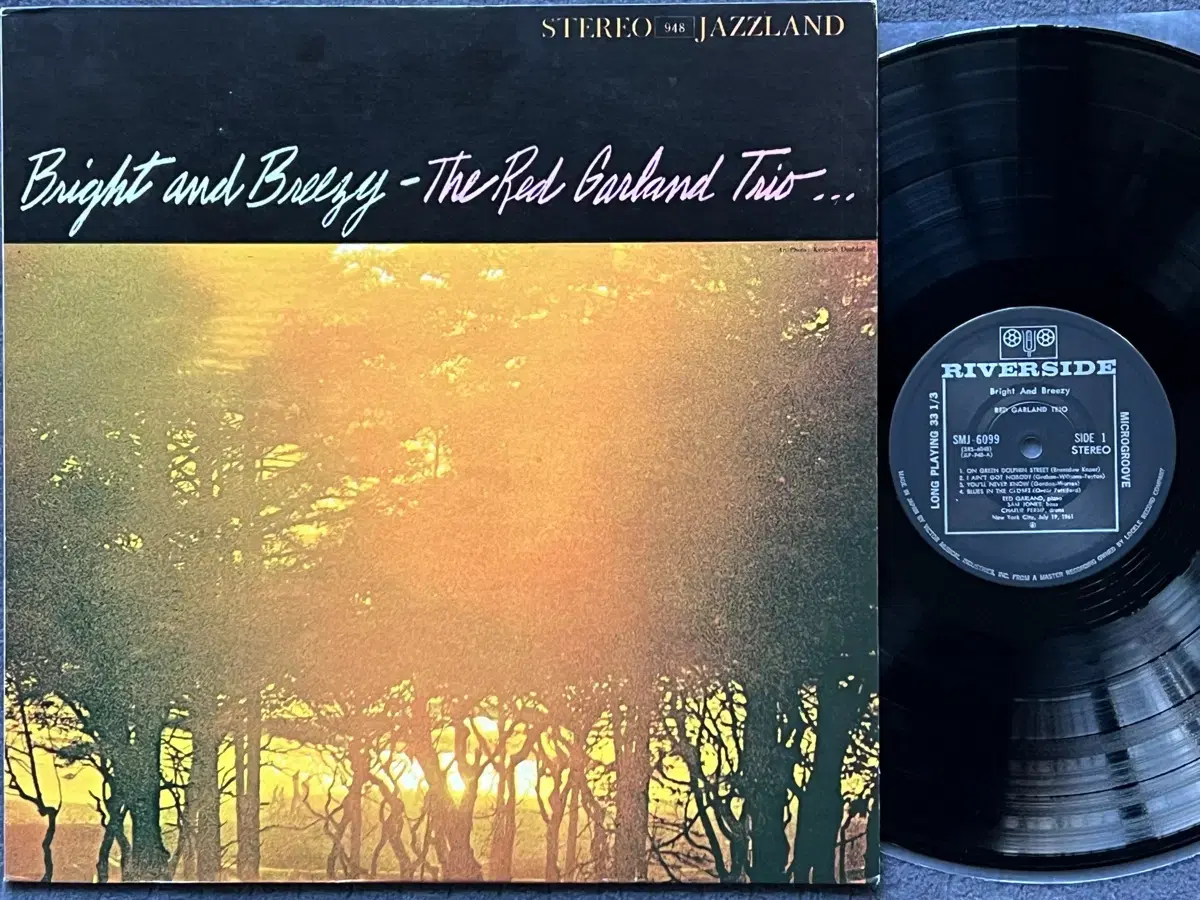 LP : Red Garland - Bright and Breezy